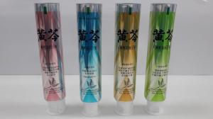China Silvery Flexible Plastic Toothpaste Tube Coating Laminated Aluminum Toothpaste Tube wholesale