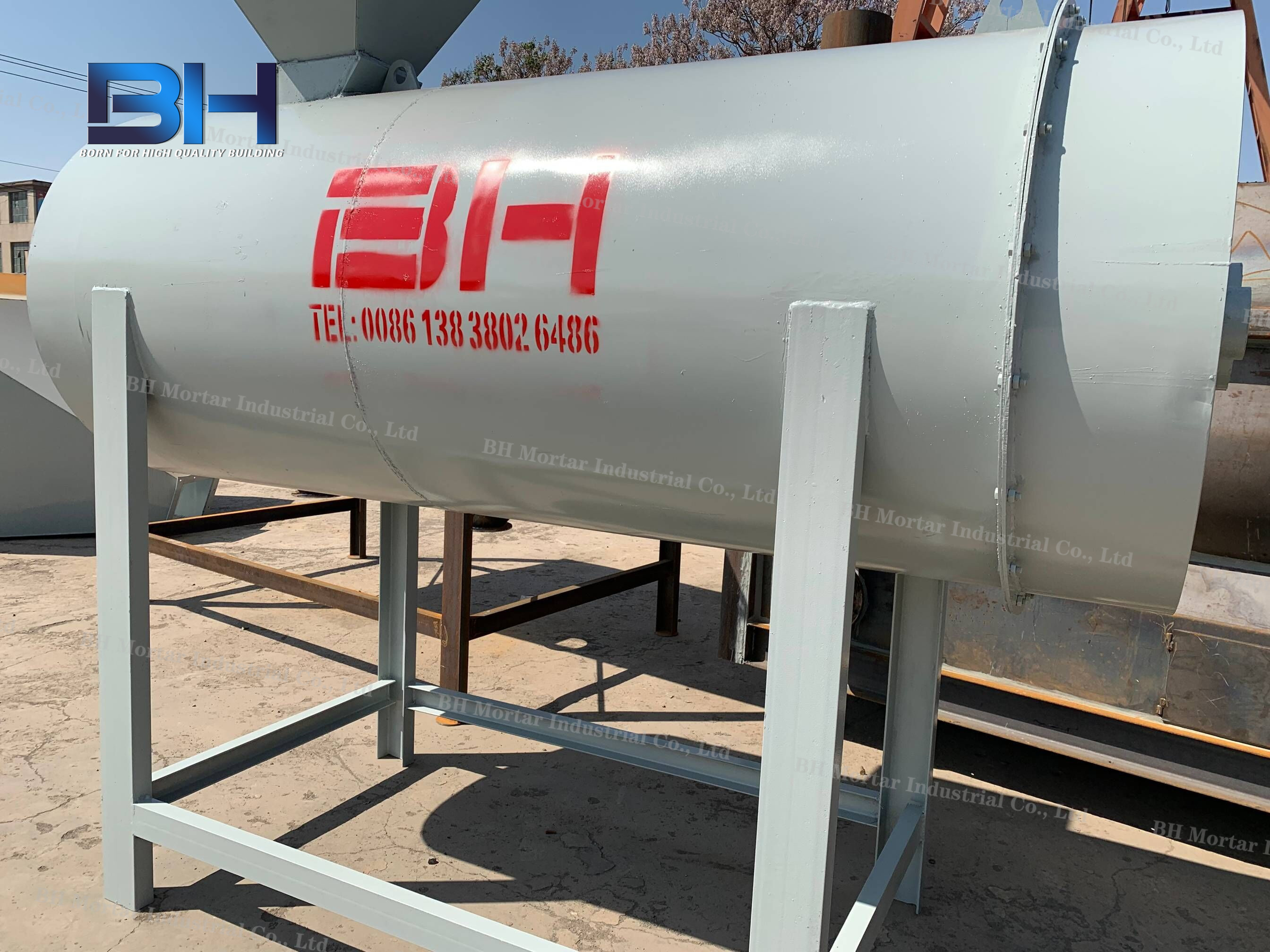 Energy Efficient Rotary Sand Dryer Machine With Upgraded Deft Design