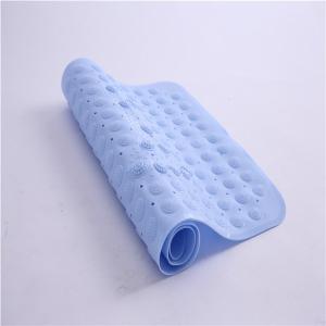 China Washable 38x78cm Non Slip PVC Bath Mat Anti Bacterial Carpet wholesale
