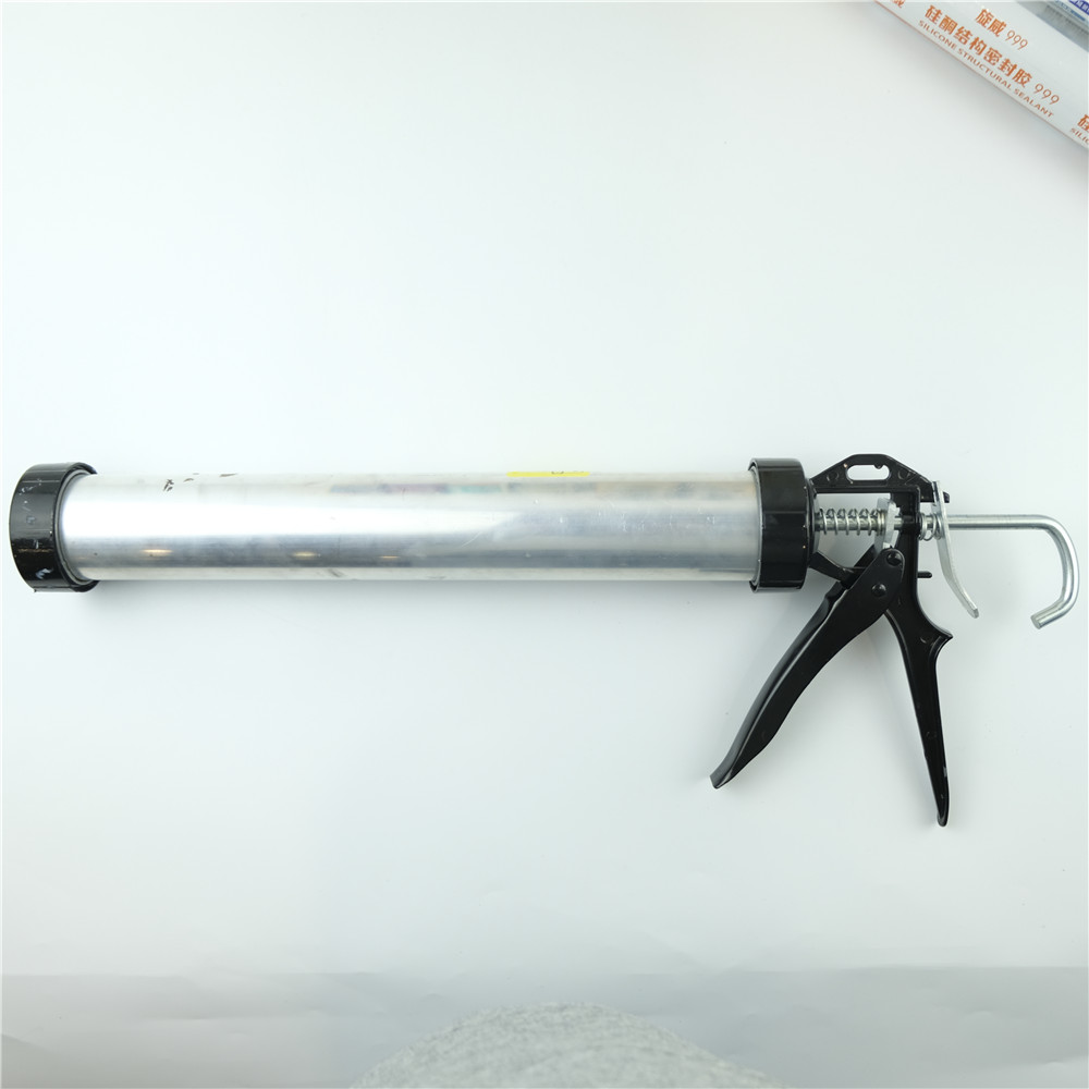 Manual Gule Ratchet 600ml Silicone Sealant Sausage Caulking Gun