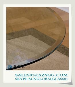China glass corner table (round,oval,square,rectangle) wholesale