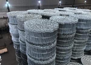 China Double Loop 0.7mm 24 Inches 380mpa Galvanized Tie Wire wholesale