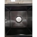 Kitchen Wash Basin Water Sink Rose Gold Color Black Color PVD Vacuum Coating