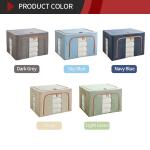 Sonsill Cotton Fabric Household Storage Containers Oxford Cloth Length 40cm