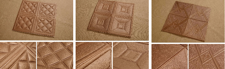 Peel and Stick 3D PE Foam Wall Panels in Modern Design Style for Waterproof Leather-like from 2018