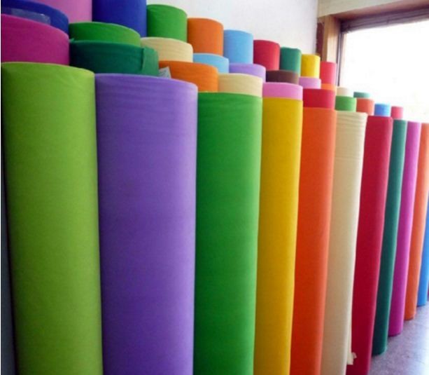 various color wool pressed nonwoven felt,customized thickness felt wool fabric