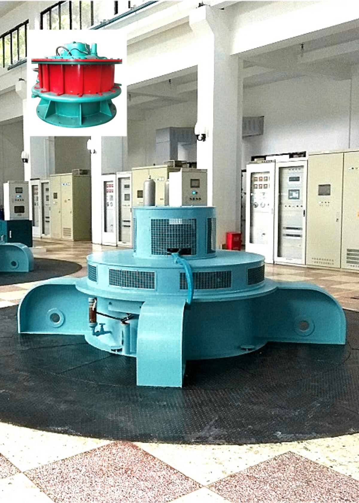 Eco-Friendly Power Generation Stainless Steel Runner Kaplan Water Turbine Hydro Generator With Rated Speed 100-1500r/min