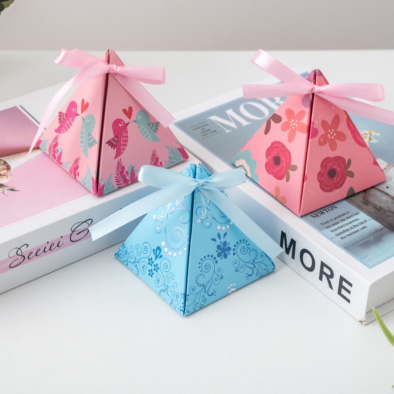 House Shaped Elegant Gold and Silver Hot Stamping Gift Packaging Paper Box