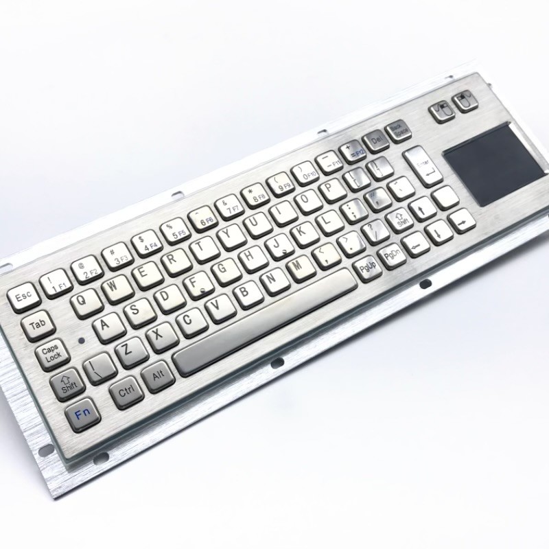Lightweight Panel Mount Keyboard IP65 / IK07 F6-TP Support Customization