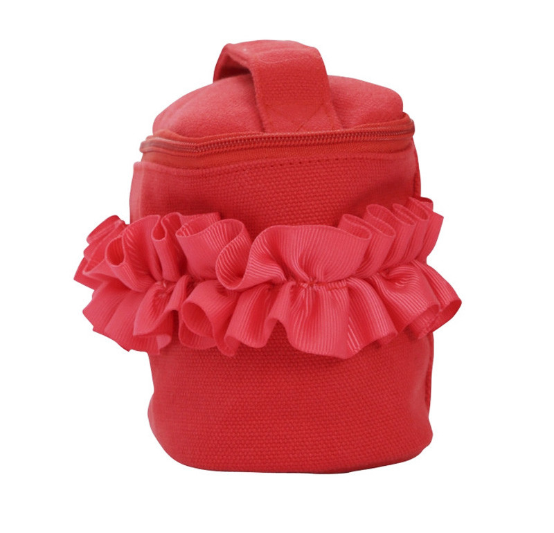 Blank Zipper Foldable Travel Canvas Custom Cosmetic Bag