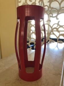 China 65Mn Steel Drill Pipe Centralizer , Roller Centralizer API 10D Standard wholesale