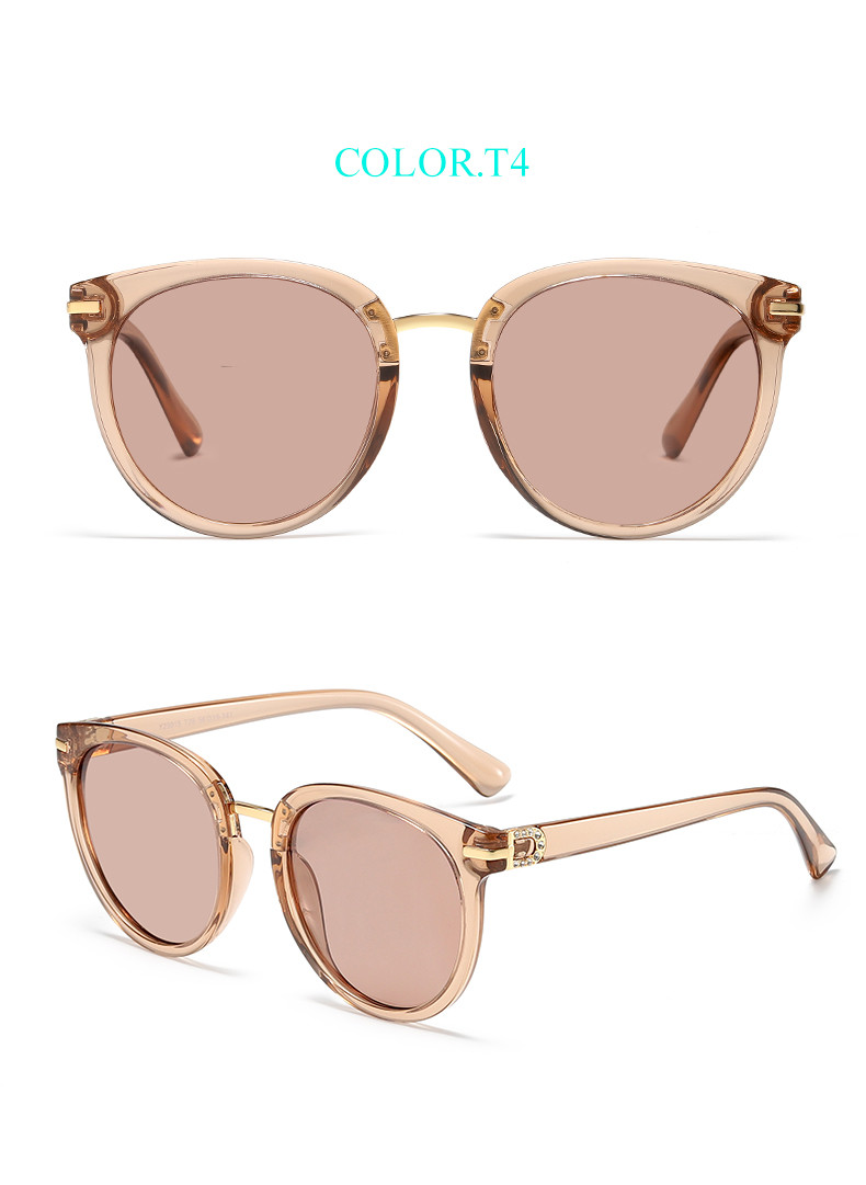 Women Driving Mirrors Vintage PC Sunglasses Reflective Flat Lens Sun Glasses UV400