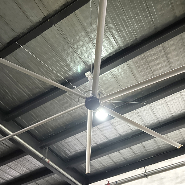 Fan Diameter 8FT-24FT PMSM Motor-Driven HVLS Ceiling Fan for Cable Production Workshop