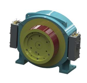 China ZFW480L S Elevator Traction Machine Dia 450 / 480mm Weg Permanent Magnet Motor wholesale