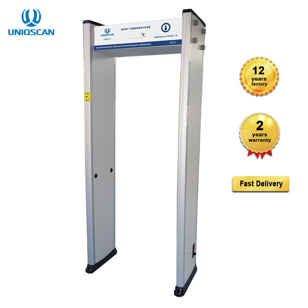 IR Sensor Thermometer Walk Through Temperature Scanner