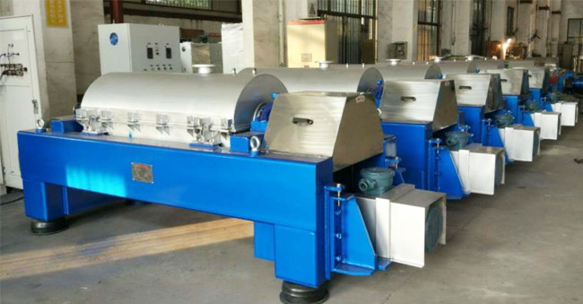 Ca - Hypo Decanter Centrifuge Machine PLC Control Titanium Calcium Hypochlorite