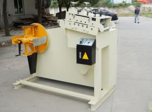 China Coil Open Straightening 2 In 1 0.5 - 3.0mm Decoiler And Straightener For Punch / Press wholesale