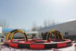 Pvc Material Inflatable Sports Games Inflatable Sports Arena With Tunnel For