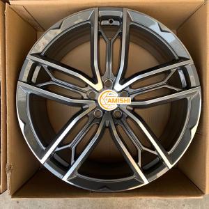 China Forged 5x114.3 21 Inch Alloy Wheels Rims For Maserati 5 Double Spoke wholesale