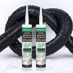 China Transparent Acetic Cure Silicone Sealant Anti Fungus For Door wholesale
