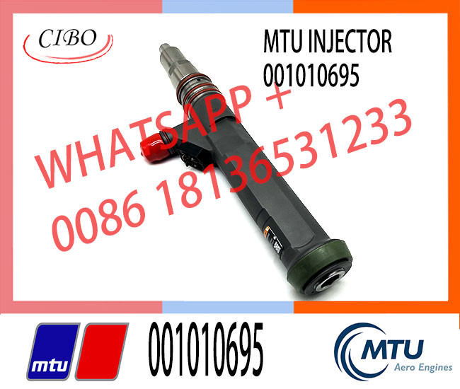Diesel Fuel Injector VTO-G166W48B 001010695 For MTU 4000 ENGINE