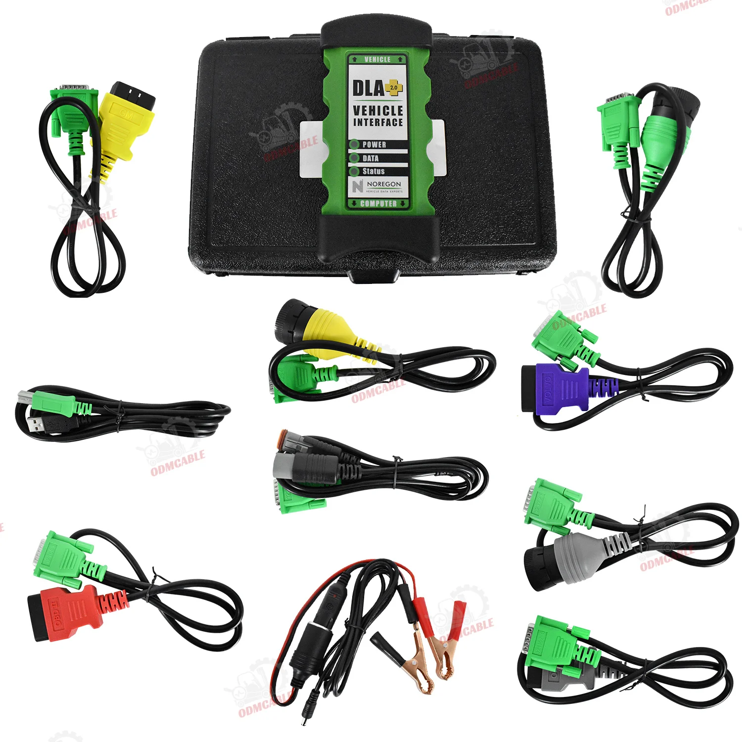 DLA+2.0 Vehicle Interface Diesel New 2024 Software Heavy Duty Truck Scanner Fleet Diagnostic Tool And CF19