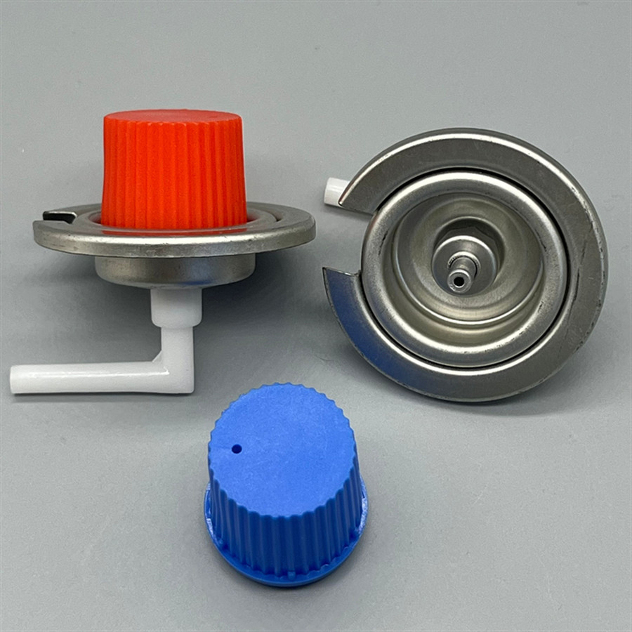 Compact Gas Canister Valve for Travelers with Quick-Deploy & Space-Saving Features