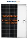 Household 405W 50.1V 144PCS Half Cell Solar Panel