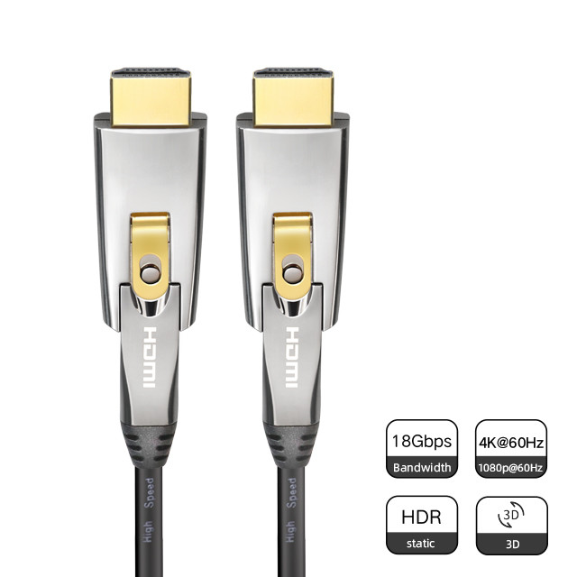 4K A To D Type Optical HDMI Cable Single Head For HDTV Projector Set Top Box