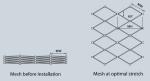 Knotted Stainless Steel Rope Mesh Net Safety 20mm - 100mm Aperture