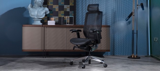 High Back Mesh Ergonomic Office Chair Executive Swivel Adjustable Armrest Revolving