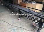 Telescopic Flexible Powered/ Motorized Roller Rubber Conveyor
