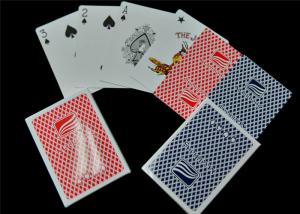 China Full Color Printing Paper Casino Played Cards EN71 / CE / REACH Certificated wholesale
