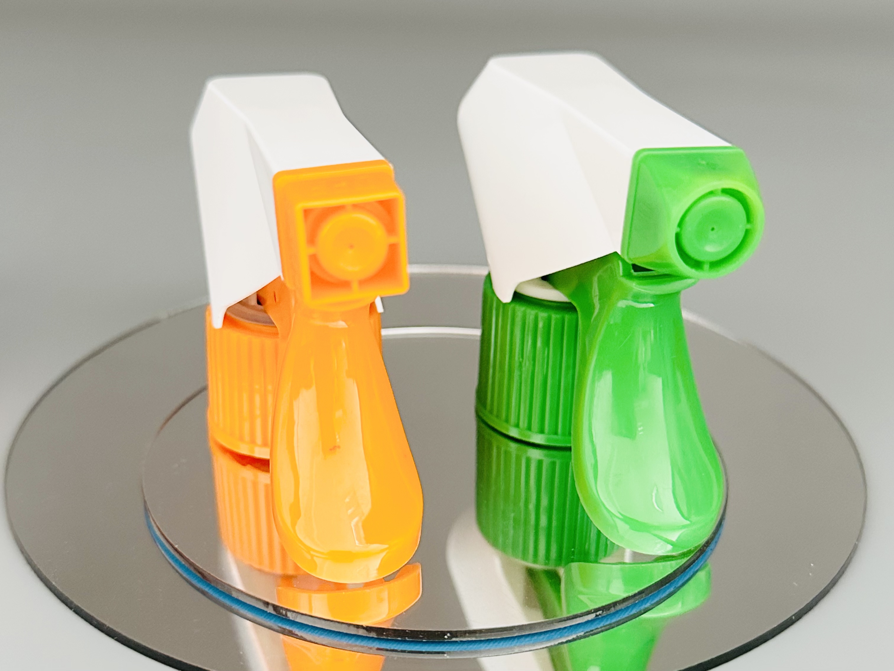 Smooth Ribbed Aluminium Closure 28mm Plastic Hand Sprayer PP Trigger Sprayer for Easy