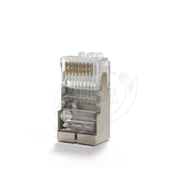 8P8C CAT6 Network Cable Accessories Gold Plated Ethernet Cable Connector