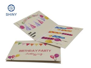 China OEM ODM Recordable Greeting Cards Thank You For Birthday Christmas wholesale