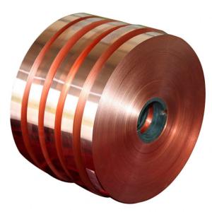 China TP2 C1220P Copper Strip Roll ASTM Copper Ground Strip wholesale