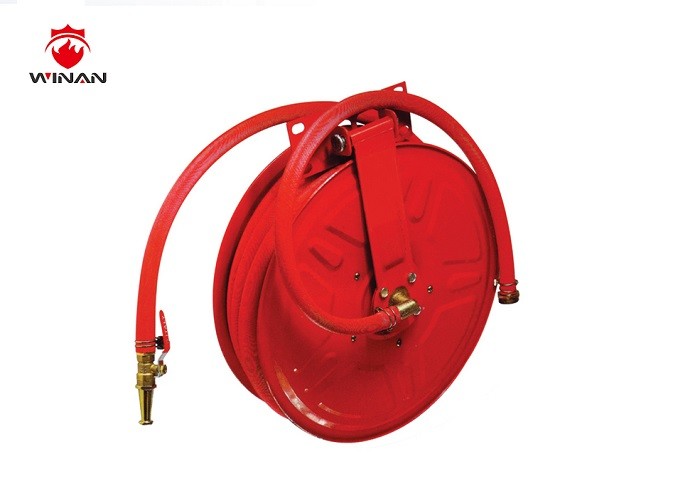 Swing Type Fire Hose Pipe Hose Reel Fire Fighting Equipment Left Door Style