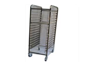 China Stainless Steel Double 620MM Drying Carts With Trays wholesale