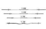 25mm*1200mm 1500mm 1800mm Crossfit Barbell Bar For Weight Lifting bar
