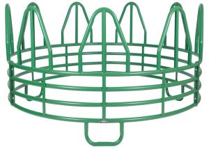 China SUPER DUTY 4-RING HORSE ROUND BALE FEEDER wholesale