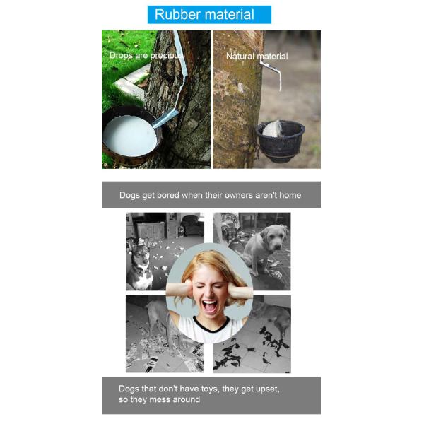 Pet Snowman Custom Toy Bite Resistant Molar Natural Rubber Biting Interactive Pet Toys