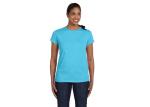 Blank Cotton Casual T Shirts and Tops For Women / O Neck Ladies Tee