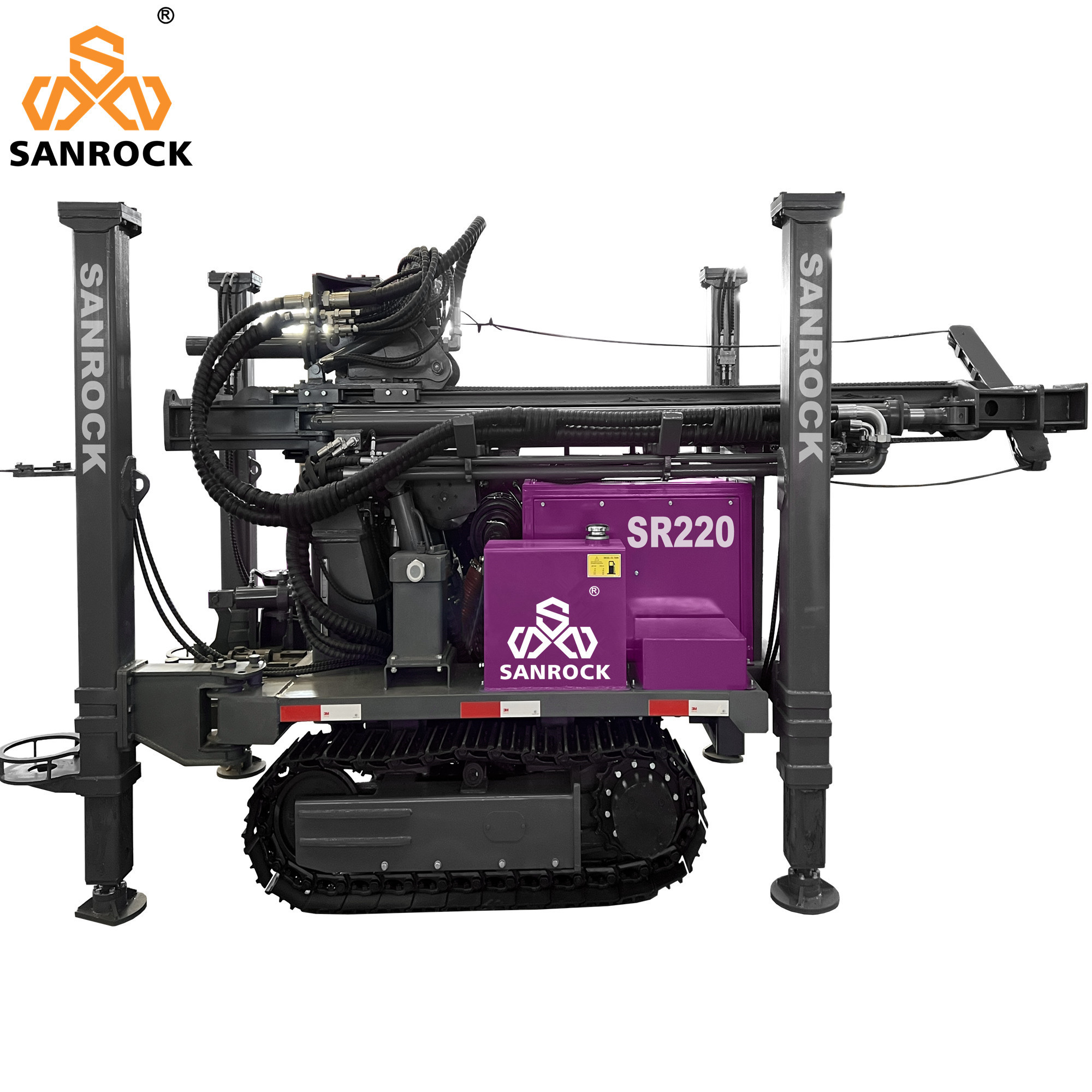 Hydraulic Water Well Drilling Rig Machine Diesel Portable Small Water Well Drilling Rig