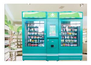 China Pharmacy Vending Machines for Sale Medicine Drugs with Ads Screen wholesale