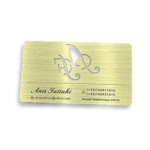 China Customization Design NTAG213 NFC Card Metal NFC Business Card Waterproof wholesale