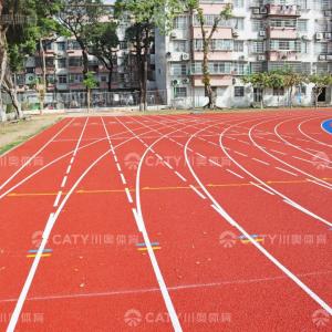 China IAAF Approved Prefabricated Rubber Running Track Tartan Tracks Athletic Track For Professional Sport Venues wholesale