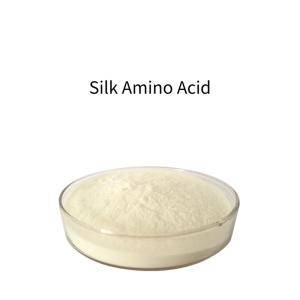 China SAAs PH 5-7 Silk Amino Acid White Powder Silk Protein For Hair Skin Body wholesale