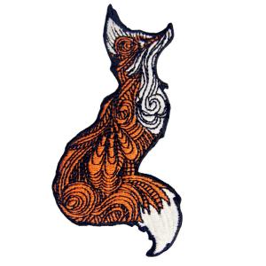 China Iron On Backing PMS Embroidered Animal Patches Twill Cotton Material wholesale