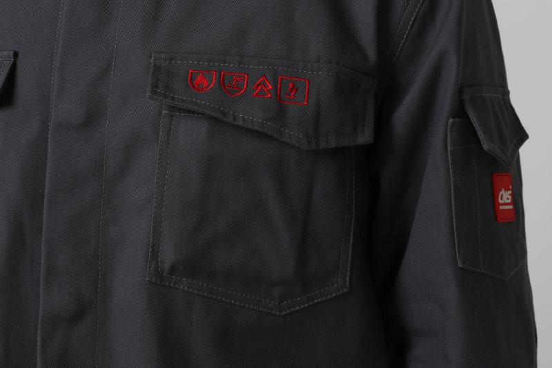 991 Fabric Anti Static Workwear 350gsm , flame resistant Work Jacket